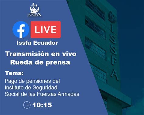 Issfa On Twitter S Guenos En Vivo Rueda De Prensa Facebook Live