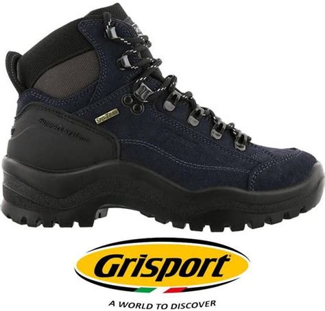 Grisport Bergen Mid Wandelschoenen Unisex Blauw Schoenen Nl