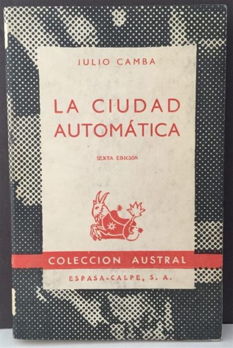 CAMBA Julio La ciudad automática Il Tuffatore Books