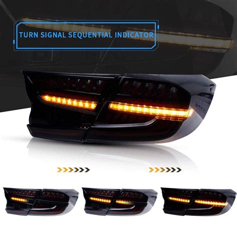 Iris Selection Mostplus Smoked Tinted Led Tail Lights Compatible