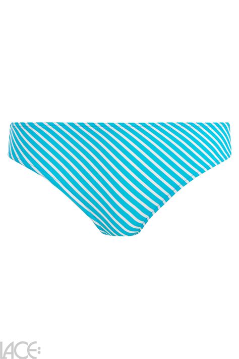 Freya Swim Jewel Cove Bikini Rio Slip Stripe Turquoise Lace Lingerie Nl