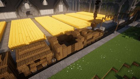 I made a steam train in my village! : r/Minecraftbuilds