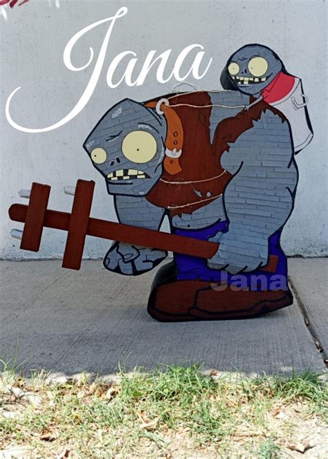 Pi Ata De Plantas Vs Zombies Pi Ata De Zombiestain Pi Ata Jana