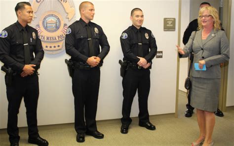 Three More Officers Join Costa Mesa Police Departments Rising Ranks