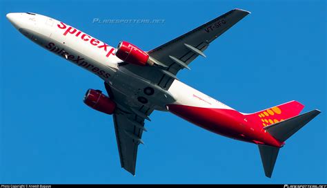 Vt Sfg Spicejet Boeing P Bcf Photo By Aneesh Bapaye Id