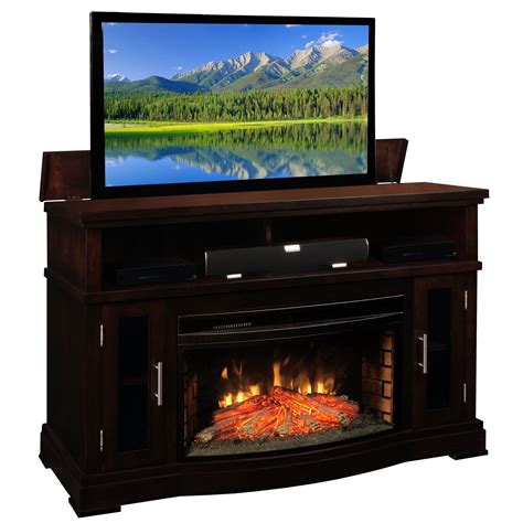 Electric Fireplace With Tv Lift - Ideas on Foter