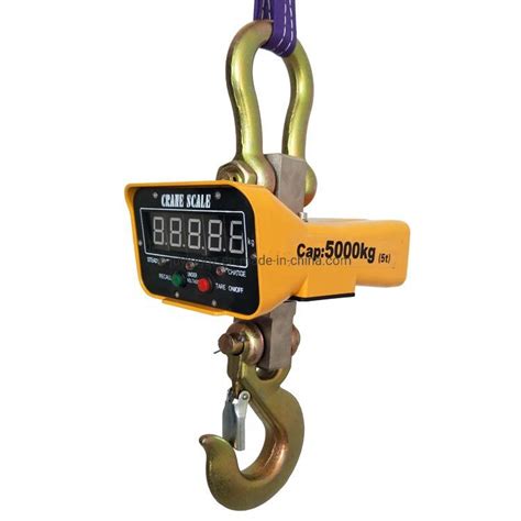 10 Ton Heavy Duty Ocs Aluminum Alloy Industrial Hanging Crane Scale