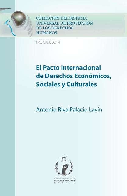 Pacto Internacional De Derechos Económicos Sociales Y Culturales