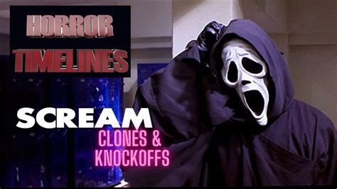 Horror Timelines Lists Episode 24 Scream Ripoffs YouTube