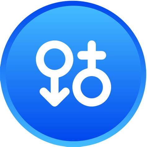 Male Female Generic Gradient Lineal Color Icon