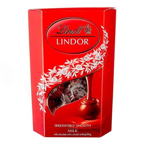 Chocolate Ao Leite Lindor Lindt 75g Ovo De Páscoa Magazine Luiza