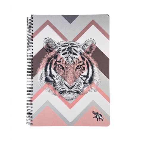 Tiger Zig Zag Notebook Tuska