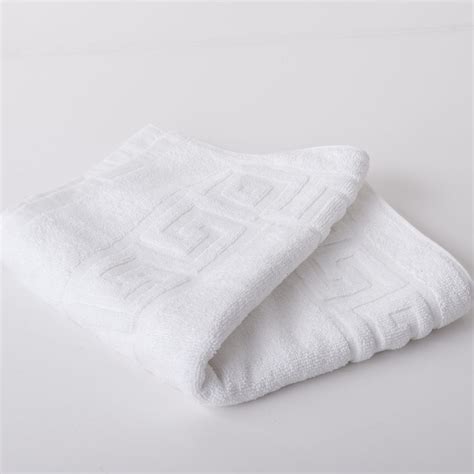 Greek Key Bath Mat 700gsm Elsatex