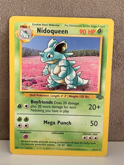 Nidoqueen Rare Eng Jungle Pokemon Dschungel Kaufen Auf Ricardo