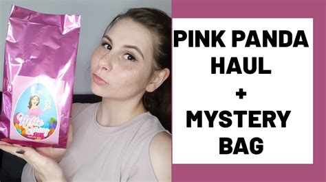 Pink Panda Haul Mystery Bag Unboxing German Deutsch YouTube