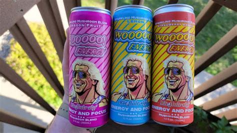 Ric Flairs Wooooo Energy Drinks Are A Mushroom Fueled Joyride