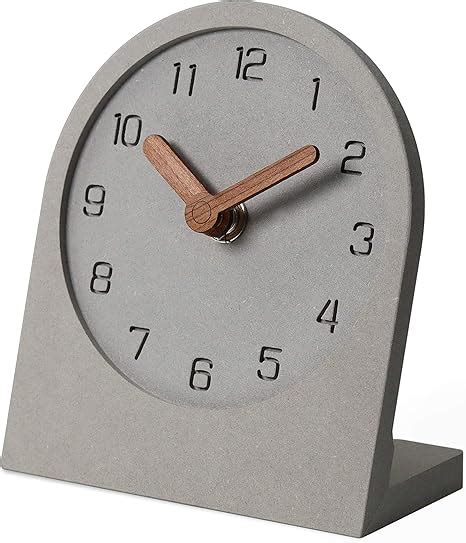 Mooqs Wooden Silent Non Ticking Battery Operated Decorative