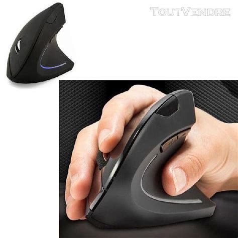 Souris Optique D Ordinateur Ergonomique Verticale Sans Fil En France