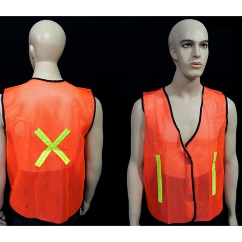 Jual Rompi Proyek Rompi Jaring Scoth X Pengaman Jala Safety Vest Nyala