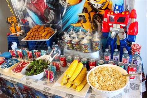 Transformers Birthday Party Amidst The Chaos