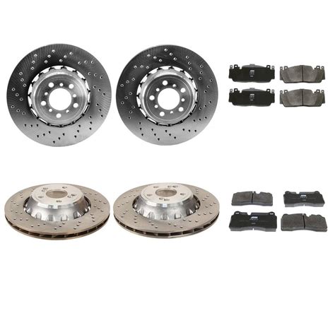 Bmw Disc Brake Pad And Rotor Kit Front And Rear Mm