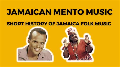 Jamaica Music History Mentofolk Music Youtube