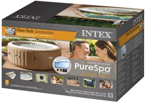 Intex PureSpa Person Bubble Inflatable Hot Tub