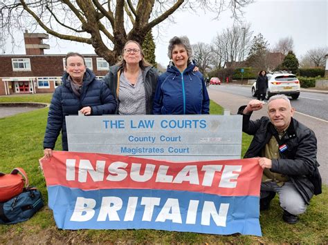 Four Insulate Britain Supporters Acquitted At Horsham Magistrates Court