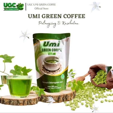 Jual UMI GREEN COFFEE 100 ORIGINAL KOPI HIJAU HERBAL Shopee Indonesia