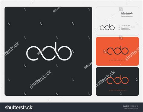 Letters Cdo Logo Icon Business Card Stock Vector (Royalty Free ...