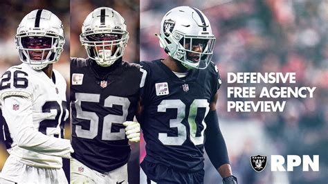 Raiders 2023 Defensive Free Agency Primer | RPN