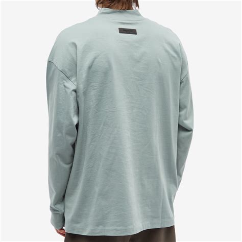 Fear Of God Essentials Long Sleeve T Shirt Sycamore End Ca