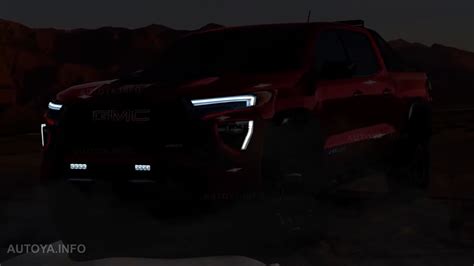 2023 GMC Canyon AT4X Revealed In Unofficial Renderings Has Beefy Yet