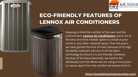 Ppt Lennox Air Conditioners Powerpoint Presentation Free Download Id11825372