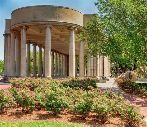 The Peristyle In City Park Photograph By Minnetta Heidbrink Fine Art