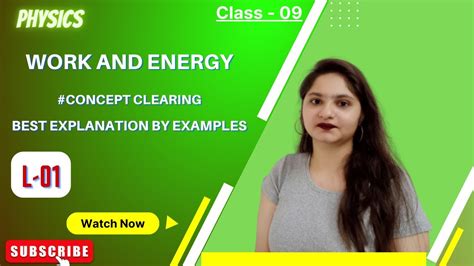 Work And Energy Class Physics Important Concepts Homieo