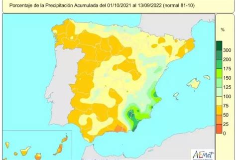 Las Precipitaciones De Las últimas Semanas Se Encuentran Aún En Un 25 Por Debajo De Lo Normal