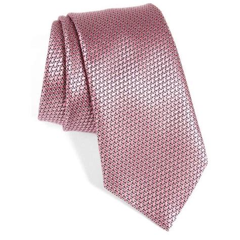 Men S Ermenegildo Zegna Geometric Silk Tie 195 Liked On Polyvore