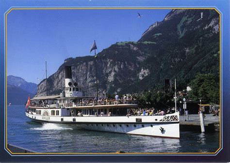 Ds Schiller Raddampfer Dampfschiff Vierwaldst Ttersee Kaufen Auf