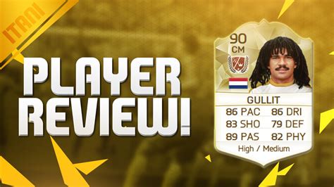 Fifa 16 Legend Gullit 90 Player Review And In Game Stats Ultimate Team