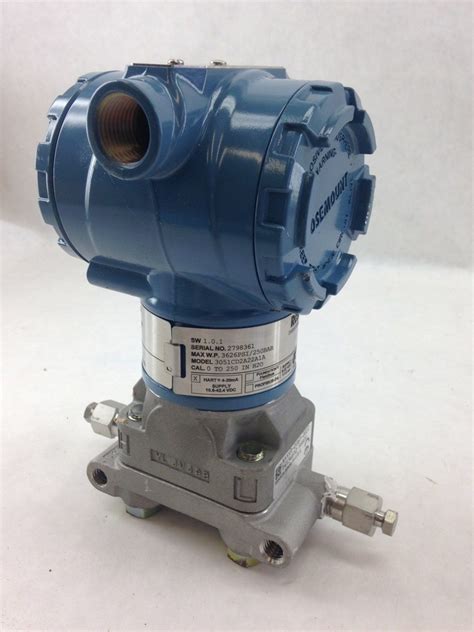 ROSEMOUNT 3051CD2A22A1A DIFFERENTIAL PRESSURE TRANSMITTER B448