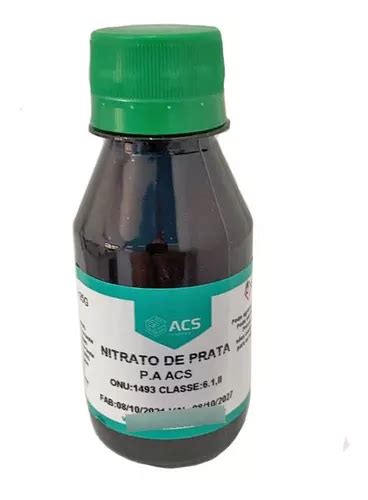 Nitrato De Prata Pa 25g Frete Grátis