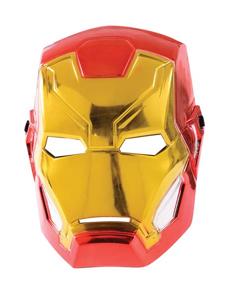 Metallic Iron Man Maske Für Kinder ★ Karneval Universe