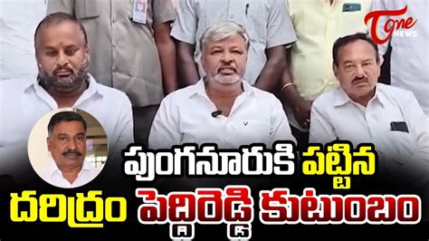 TDP Incharge Challa Ramachandra Reddy Fires On Peddireddy Ramachandra