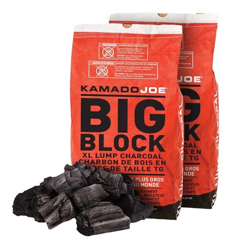 Kamado Joe Lb Big Block Xl Lump Charcoal Pack Kj Char Lb P