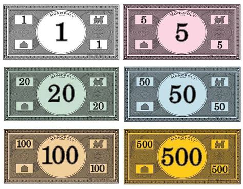 Where To Print Your Own Monopoly Money Monopoly Money Money