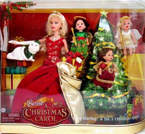 Barbie A Christmas Carol Eden Starling The 3 Christmas Spirits Gift