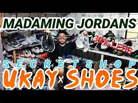 UKAY SHOES SECRET SHOP MURANG JORDAN SHOES SA BAMBANG EP 307