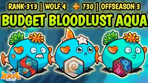 Budget Anemone With Piranha Aqua Build Team For Your Scholar Axie