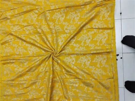 Dyeable Jacquard Viscose Dola Silk Fabric At Rs 280 Meter In Surat ID